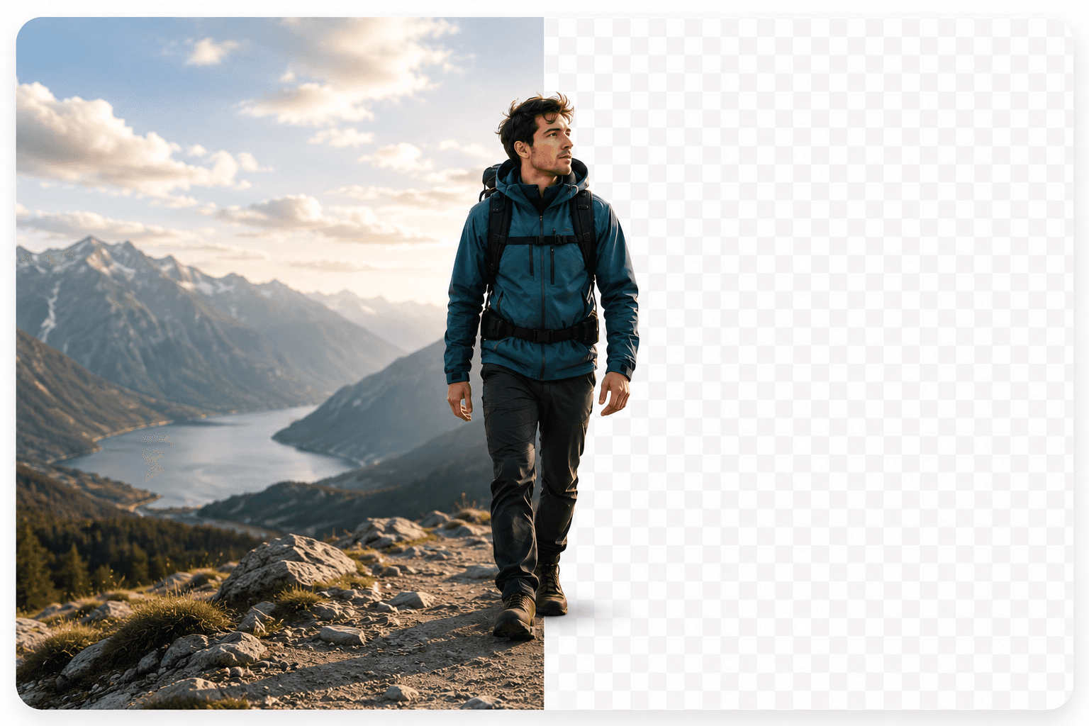 Transparent Background Video in Minutes