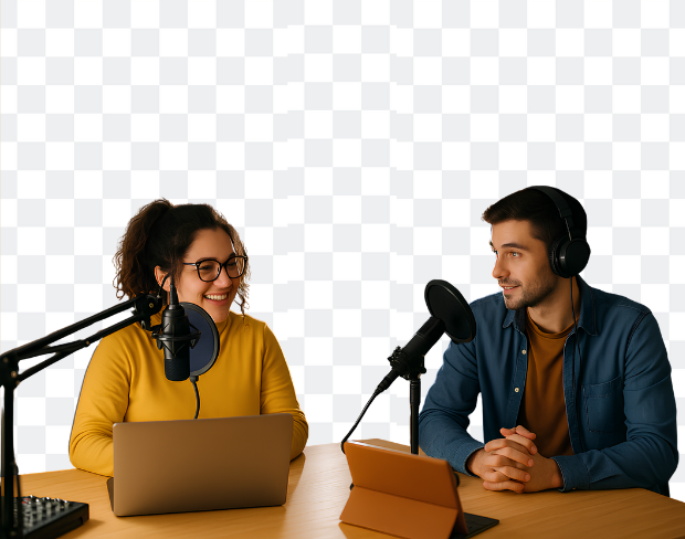 Automatically Remove Distractions from Video Podcasts