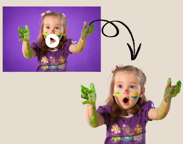 Make Background Transparent Free in Video Projects