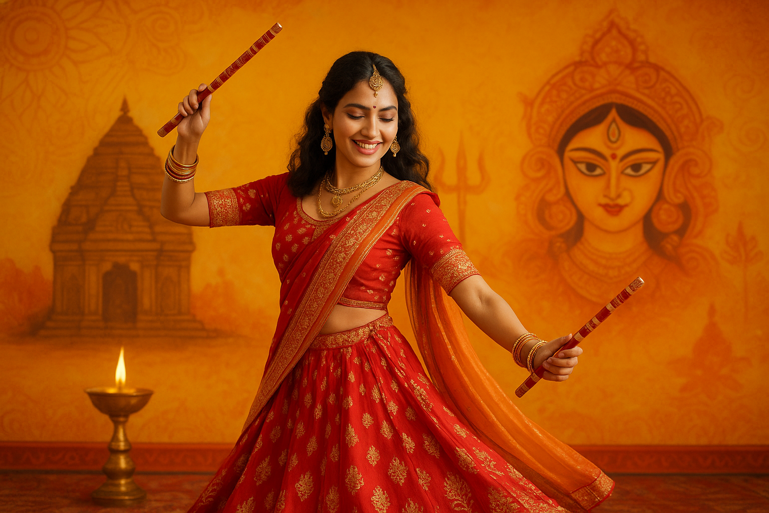 Navratri वीडियो में कस्टम HD बैकग्राउंड जोड़ें | BGRemover.video से AI बैकग्राउंड रिप्लेसमेंट और ट्रांसपरेंट एक्सपोर्ट के साथ सोशल, ईकॉम और प्रोडक्ट विजुअल्स सुधारें