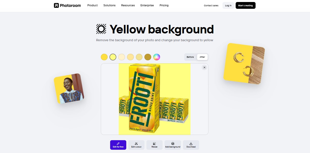 Photoroom Mobile App