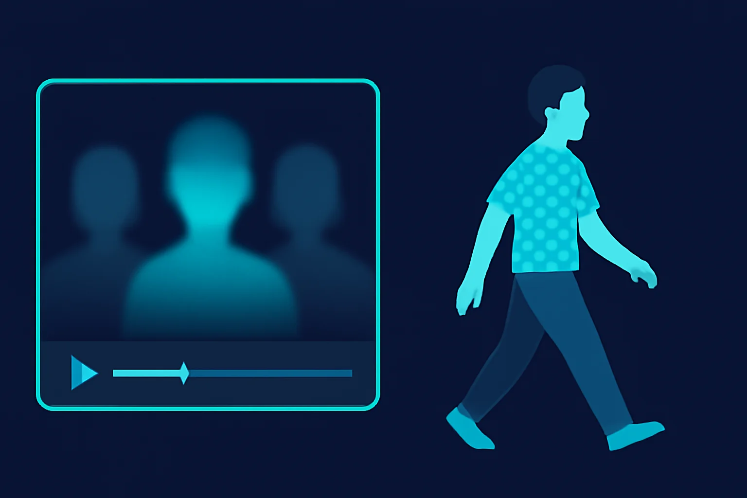 Segmentation versus person detection — publish-side editing versus live camera classification
