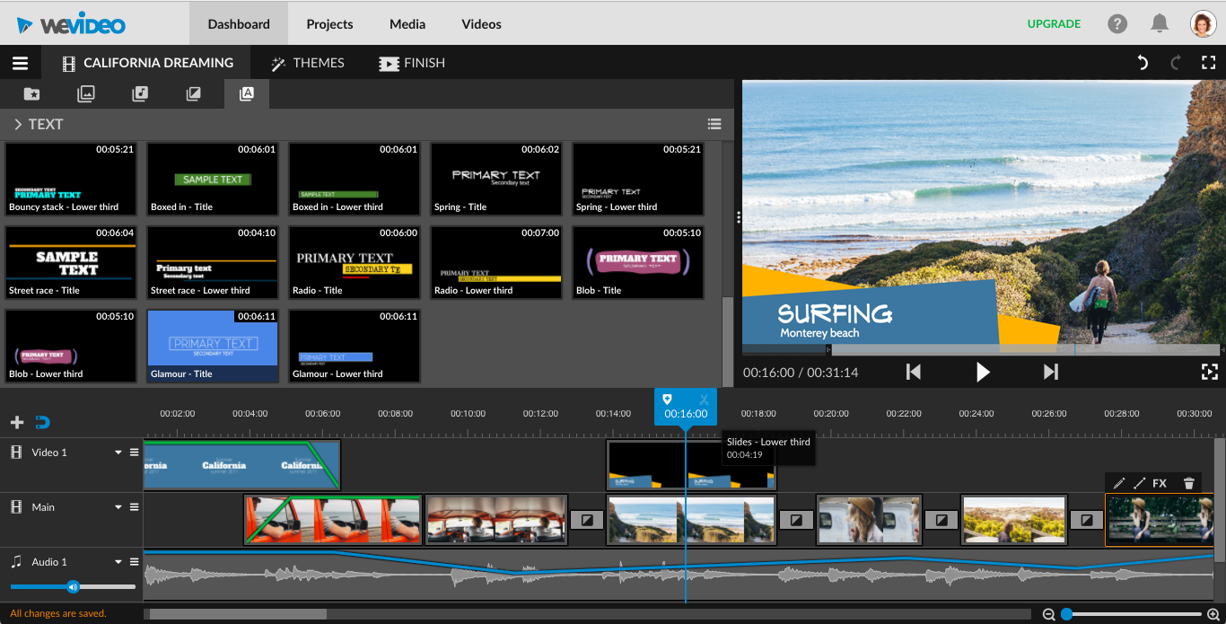 WeVideo Online Editor